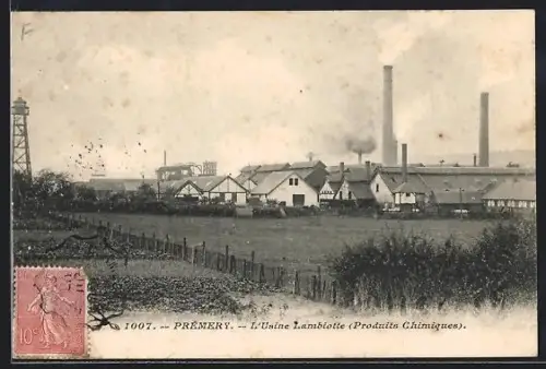 AK Prémery, L`Usine Lambolte, Produits Chimiques