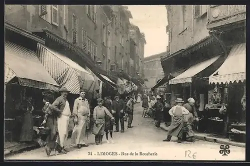 AK Limoges, Rue de la Boucherie