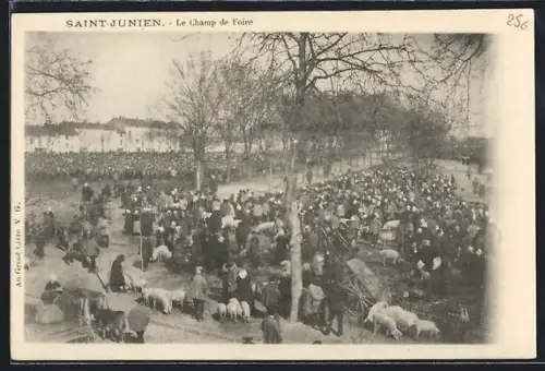AK Saint-Junien, Le Champ de Foire