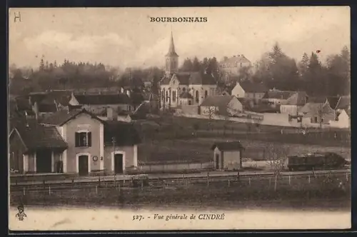 AK Cindré, Vue générale du village dans le Bourbonnais