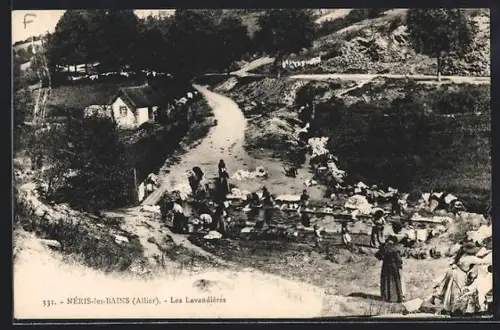 AK Néris-les-Bains /Allier, Les Lavandières