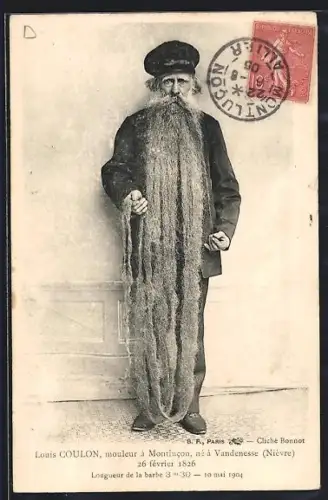 AK Montlucon, Louis Coulon et sa barbe de 3 mètres