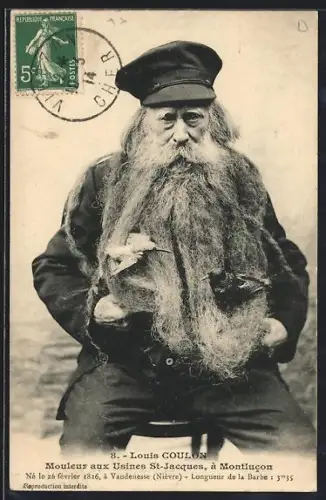 AK Montlucon, Louis Coulon et sa barbe impressionnante