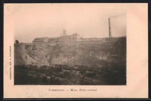 AK Commentry, Mine, Puits central