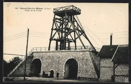 AK Deneuille-les-Mines /Allier, Puits de la Casse