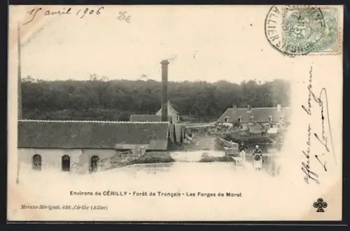 AK Cérilly /Allier, Forêt de Troncais, Les Forges de Morat