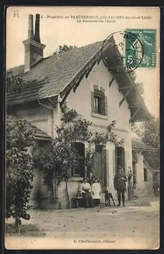AK Loches /Indre-et-Loire, La Garenne du Chalet, Propriété de Beaurepaire