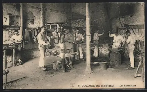 AK Mettray, Les Serruriers dans la Colonie