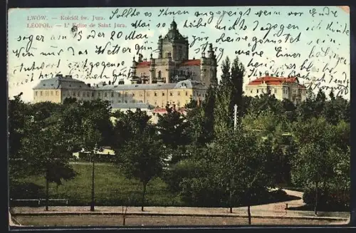 AK Lwów, Kósciól sw. Jura