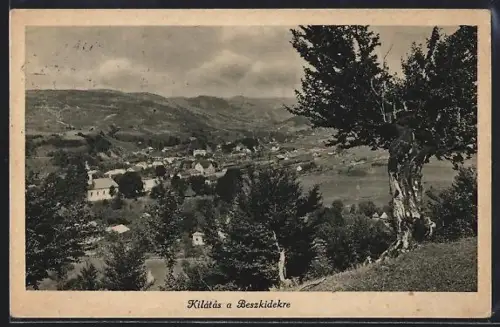 AK Volóc /Kárpátok, Kilátás a Beszkidekre