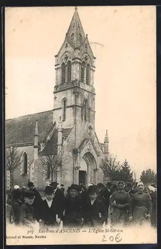 AK Ancenis, L`Eglise St-Géréon