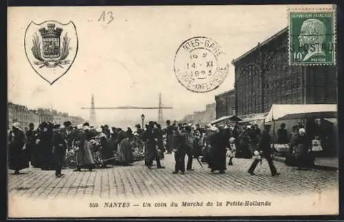 AK Nantes, Un coin du Marché de la Petite-Hollande