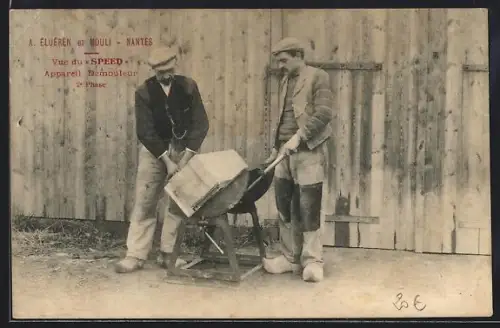 AK Nantes, A. Elueren et Mouli, Vue du Speed Appareil Démouleur