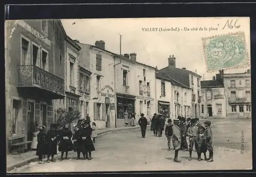 AK Vallet /Loire-Inf., Un côté de la place
