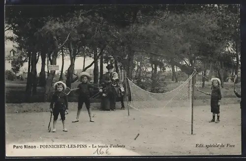 AK Pornichet-les-Pins, Le tennis d`enfants au Parc Ninon