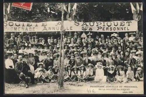 AK Nantes, Promenade annuelle du personnel de la Société Saupiquet