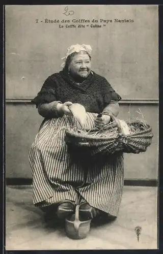 AK Nantes, Étude des Coiffes du Pays Nantais Caline