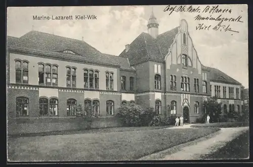 AK Kiel-Wik, Marine-Lazarett