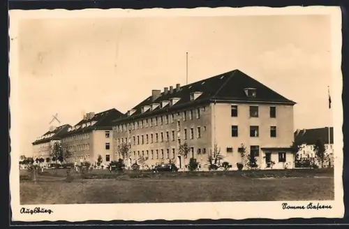 AK Augsburg, Blick auf Somme-Kaserne