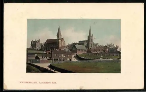 AK Wednesbury, Panorama looking S. E.