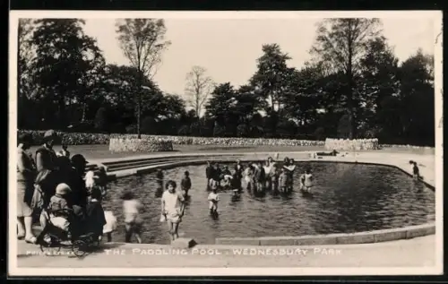 AK Wednesbury, Park, The Paddling Pool