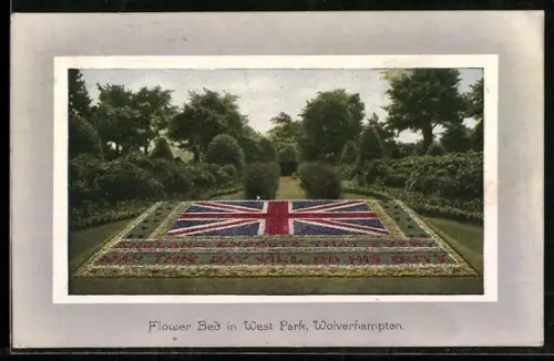 AK Wolverhampton, Flower Bed in West Park
