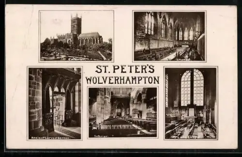 AK Wolverhampton, St. Peter`s, Interior, Lane Chapel