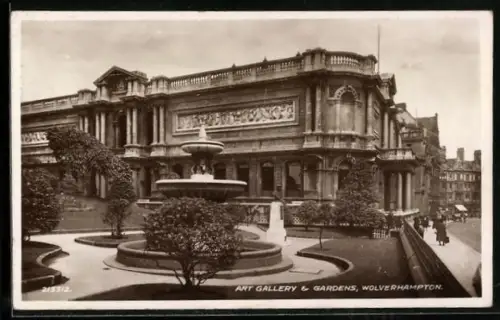 AK Wolverhampton, Art Gallery & Gardens