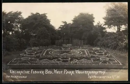 AK Wolverhampton, West Park, Decorative Flower Bed