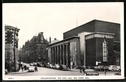 AK Wolverhampton, The Civic Hall and Town Hall