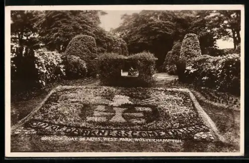 AK Wolverhampton, West Park, Borough Coat of Arms