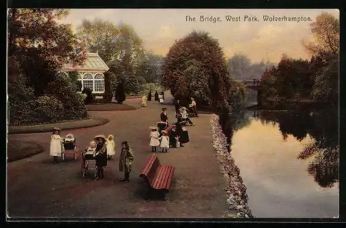 AK Wolverhampton, West Park, The Bridge