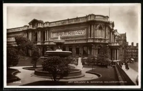 AK Wolverhampton, Art Gallery & Gardens