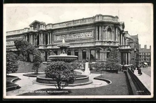 AK Wolverhampton, Art Gallery and Gardens