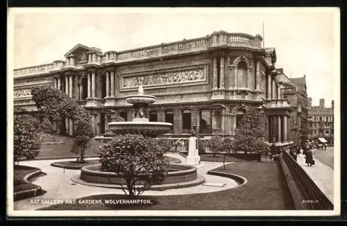 AK Wolverhampton, Art Gallery and Gardens