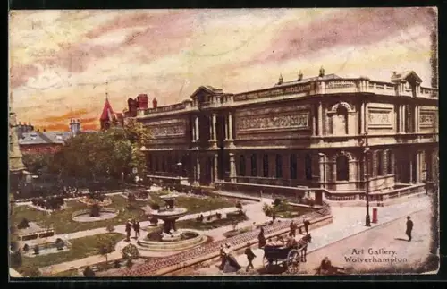 Künstler-AK Wolverhampton, Art Gallery