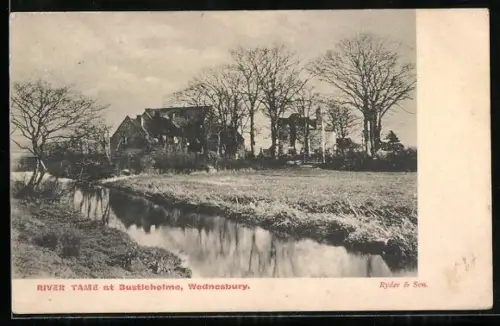 AK Wednesbury, Bustleholme, River Tame