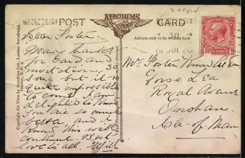 AK Wednesbury, Air View