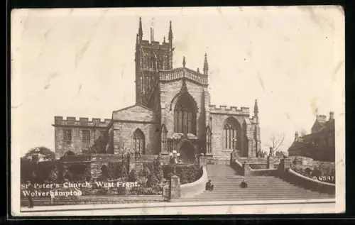 AK Wolverhampton, St. Peter`s Church, West Front