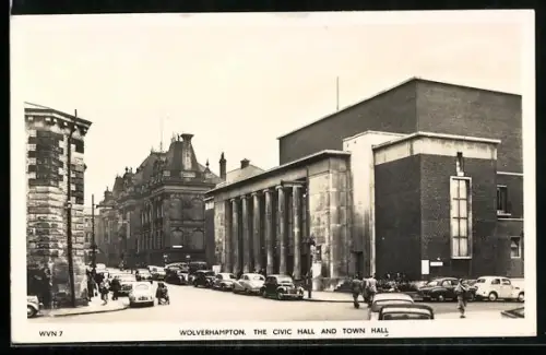 AK Wolverhampton, The Civic Hall and Town Hall