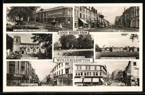 AK Wolverhampton, Tettenhall Church, Chapel Ash, Victoria Street