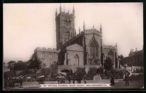 AK Wolverhampton, St. Peters Church, West Front