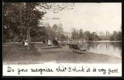 AK Wolverhampton, West Park The Lake