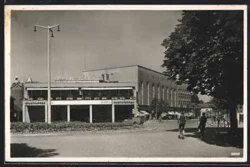 AK Kaiserslautern, Fackelrondell mit Fahrradfahrern