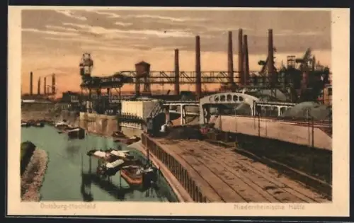 AK Duisburg-Hochfeld, Niederrheinische Hütte