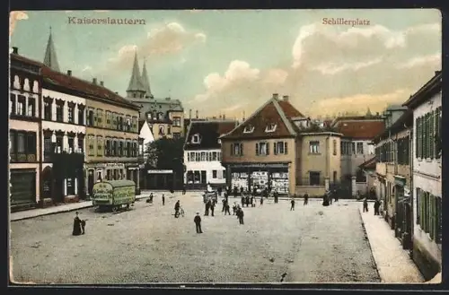 AK Kaiserslautern, Strasse am Schillerplatz
