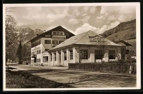 AK Ramsau b. Berchtesgaden, Gasthof und Pension Unterwirt