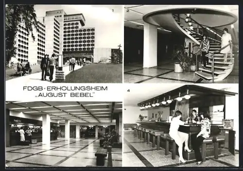 AK Friedrichroda /Gotha, Erholungsheim August-Bebel