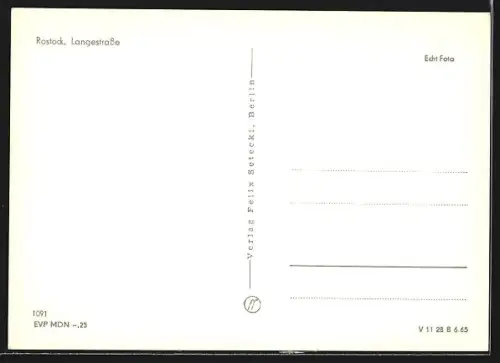 AK Rostock, Langestrasse