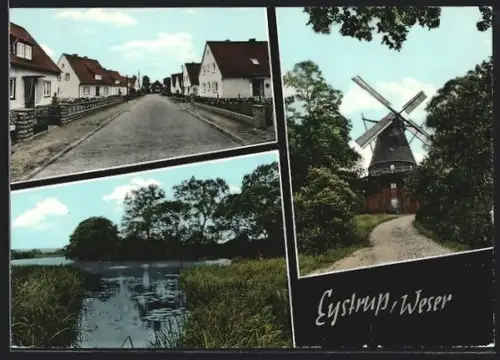 AK Eystrup, Windmühle und weitere Ansichten